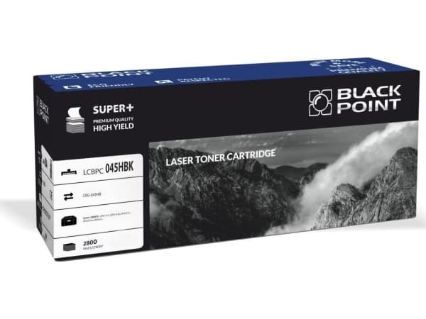 Black Point LCBPC045HBK, 2800 sidor, Svart, 1 styck