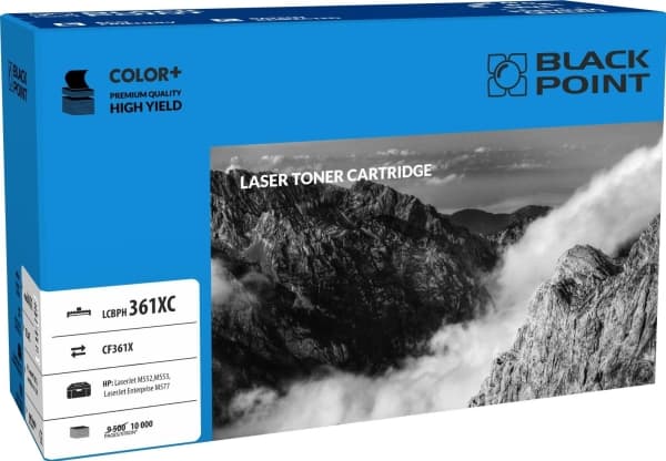 Black Point Toner LCBPH361XC Cyan Replacement 508X (BLH361XCBW)