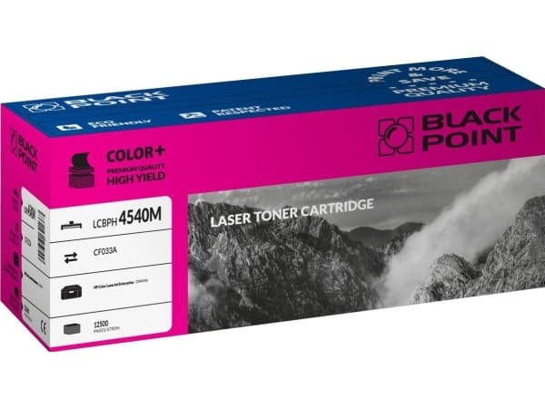 Black Point Toner LCBPH4540M Magenta erstatning 646A (BLH4540BMBW)