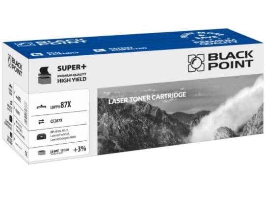 Black Point LBPPH87X, 18500 sivua, Musta, 1 kpl