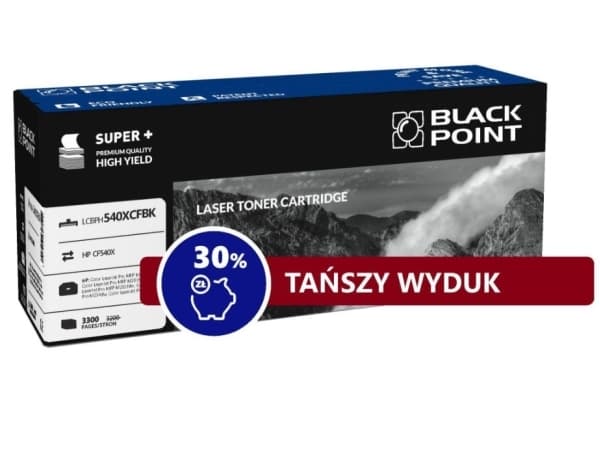 Black Point Toner LCBPH540XCFBK Black Replacement 203A (BLHCF540XBK)