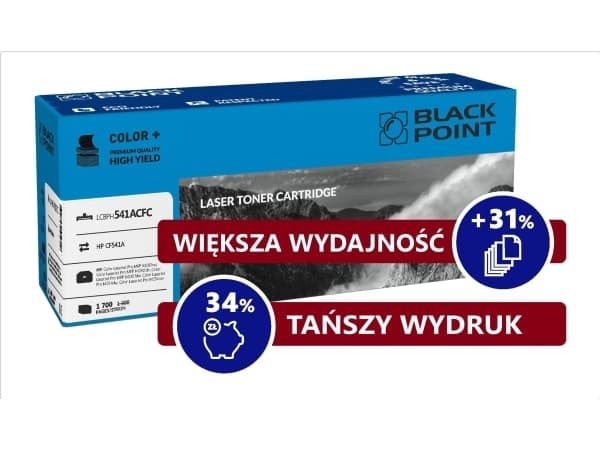 Black Point LCBPH542ACFY, 1700 sidor, Gul, 1 styck