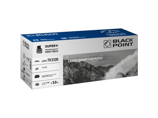 Black Point Toner LBPPTK3100 Black Replacement TK-3100K (BLKYOTK3100BCBW)