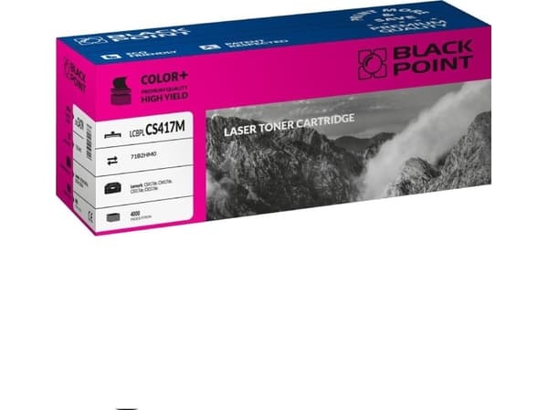 Black Point Black Point Toner Black Point LCBPLCS417M | magenta | 4000 pages | Lexmark CS417dn, CX417de