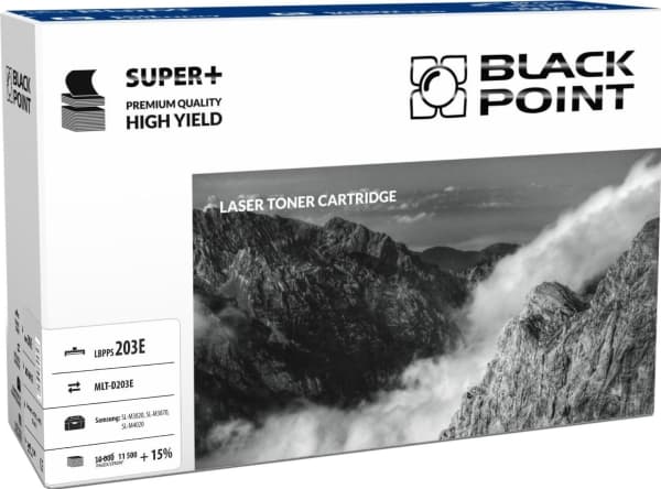 Black Point LBPPS203E, 11500 sivua, Musta, 1 kpl