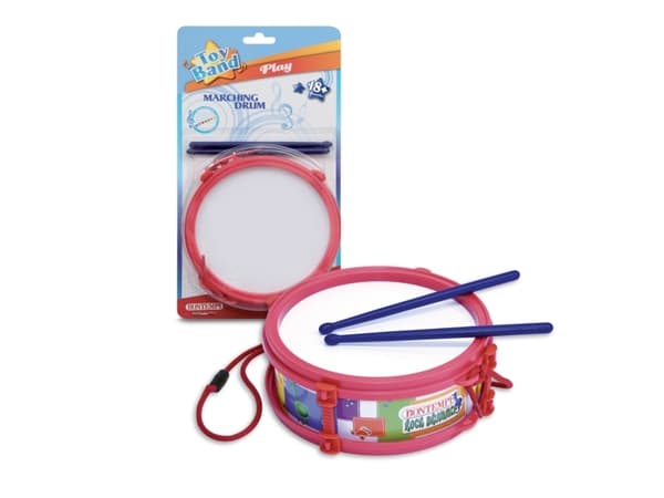 Bontempi Marching Drum, Musikalsk leke, Tønne, 1 år, Flerfarget