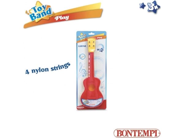 Bontempi Spanish guitar, Musiikkilelu, Kitara, 3 vuosi/vuosia, Punainen