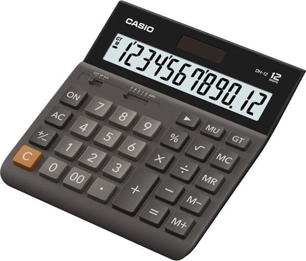 Bordkalkulator CASIO DH-12, 151 x 159 x 28,5 mm