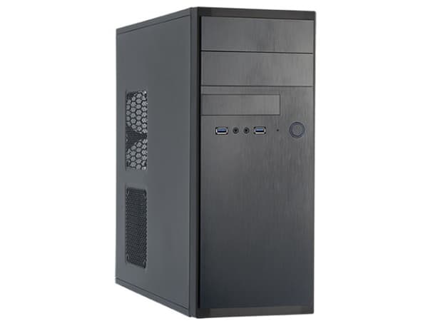 Chieftec Elox Series HQ-01B - Tower - ATX - ingen strømforsyning - svart - USB/lyd