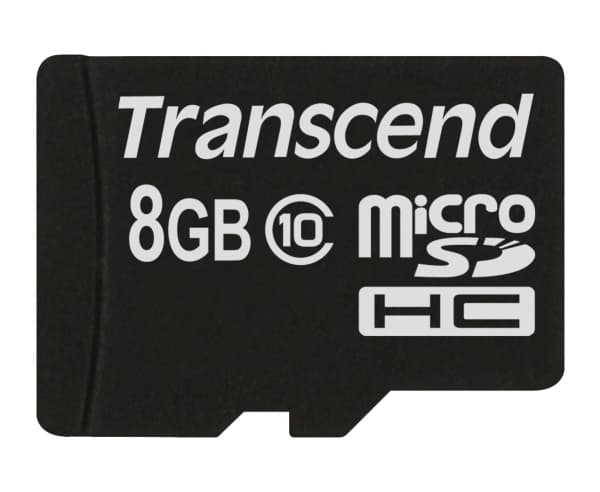 Transcend Premium - Flashminnekort - 8 GB - Class 10 - 133x - microSDHC