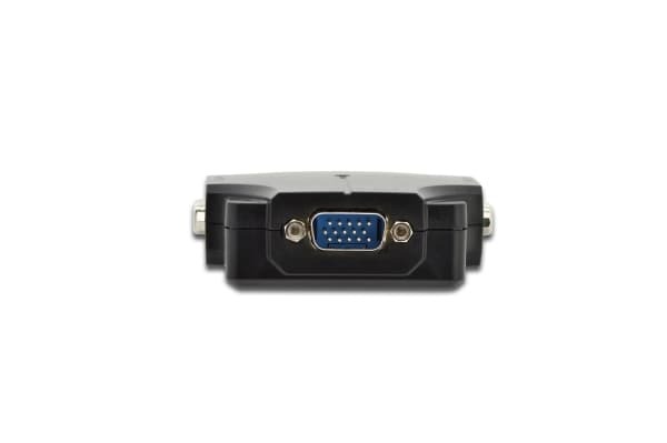Assmann Digitus VGA Splitter. 2port. plastic housing 350 MHz. HDSUB 15/F -> 2x HDSUB 15/F max.res. 2048x1536 @ 60Hz (DS-41120-1)