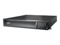Miniatyrbilde 1 av 5: APC Smart-UPS X 750 Rack/Tower LCD - UPS (kan monteres i rack) - AC 230 V - 600 watt - 750 VA - utgangskontakter: 8 - 2U - svart
