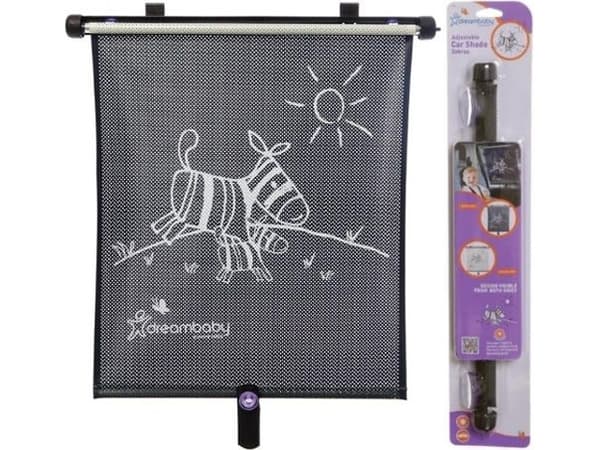 Dreambaby Vendbar solgardin - sebra (DRE000129)