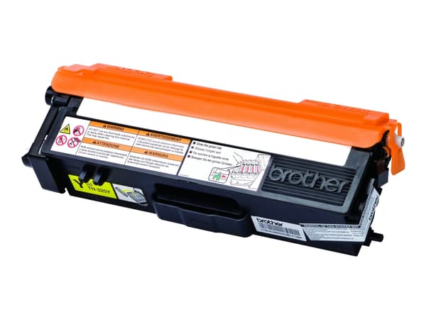 Brother TN320Y - Gul - original - tonerpatron - for Brother DCP-9055, DCP-9270, HL-4140, HL-4150, HL-4570, MFC-9460, MFC-9465, MFC-9970