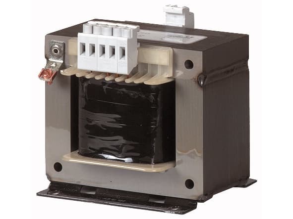 Eaton STN0,1(400/24), Svart, IEC/EN 61558-2-2 VDE 0570 Part 2-2 IEC/EN 60204-1, ÖVE-EN 13 VDE 0113, VDE 0100 Part 410 UL 506;..., 400 V, 85 mm, 75 mm