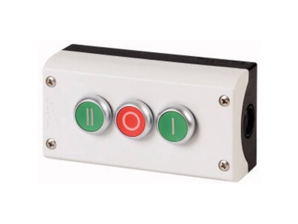 Eaton M22-I3-M1, Grå, Plast, 115 - 500 V, 153 mm, 56 mm, 80 mm