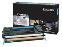 Lexmark - Cyan - original - tonerpatron Lexmark Corporate - for Lexmark X748de, X748dte