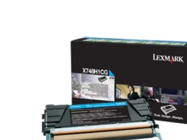 Lexmark - Cyan - original - tonerpatron Lexmark Corporate - for Lexmark X748de, X748dte
