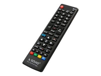 SAVIO RC-05 - Universal fjernkontroll - infrarød - svart