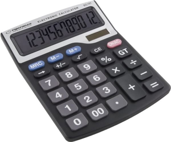 Esperanza ECL101 TALES - Skrivbordskalkylator - 12 siffror