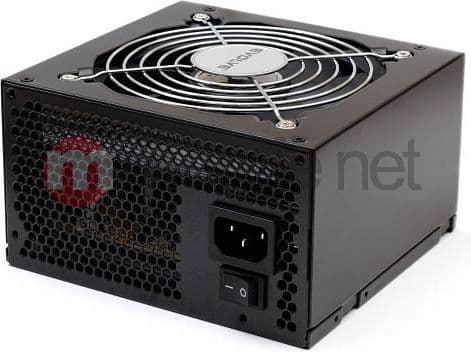 Evolveo EP450PP12B, 450 W, 115 - 230 V, Passiv, 20+4 pin ATX, Non-Modular, PC