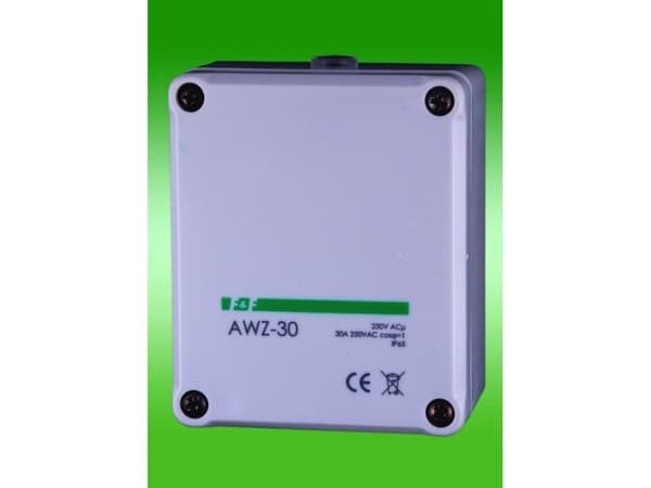 F&F Skumringsbryter 30A 230V 2-1000lx IP65 AWZ-30