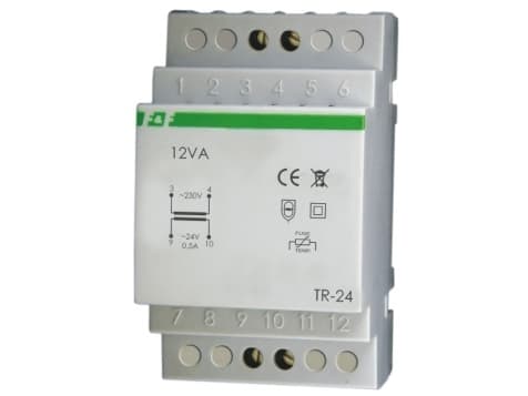 F&amp;F TR-24 12V AC TR-24 verkkomuuntaja