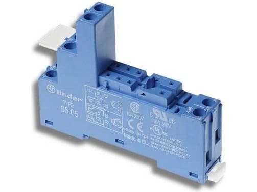 Finder Schraubklemmensockel Raster 5 mm (95.05SPA)