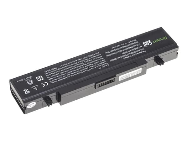Green Cell PRO - Batteri til bærbar PC (tilsvarer: Samsung AA-PB9NC6B, Samsung AA-PB9NS6B) - litiumion - 6-cellers - 5200 mAh - svart - for Samsung P