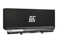 Miniatyrbilde 2 av 5: Green Cell PRO - Batteri til bærbar PC (tilsvarer: ASUS A32-K72) - litiumion - 6-cellers - 5200 mAh - svart - for ASUS K72; K73; N71; N73; X73