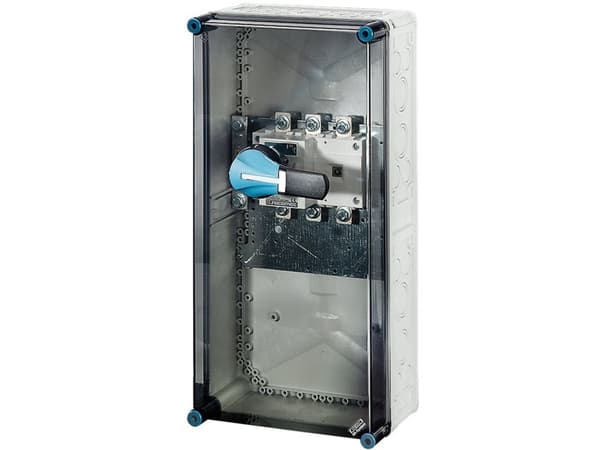 Hensel Hermetic disconnect box 250A with PE + N terminals IP65 Mi 87455 (HPL00147)