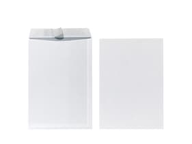 Herlitz 00734491, C4 (229 x 324 mm), Hvit, Papir, 10 stykker