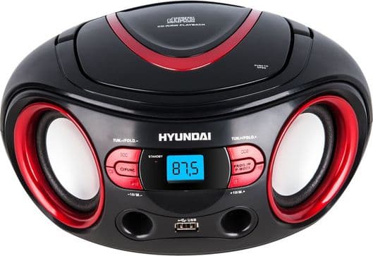 RM HYUNDAI TRC533AU3BR CD mp3 punainen/musta