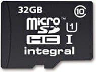 Integral 32GB SMARTPHONE AND TABLET MICROSDHC/XC CLASS 10 UHS-I U1 MicroSD