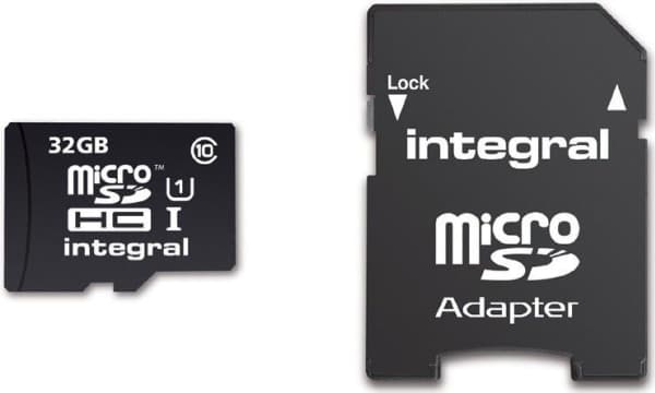 Integral 32GB SMARTPHONE AND TABLET MICROSDHC/XC CLASS 10 UHS-I U1 MicroSD
