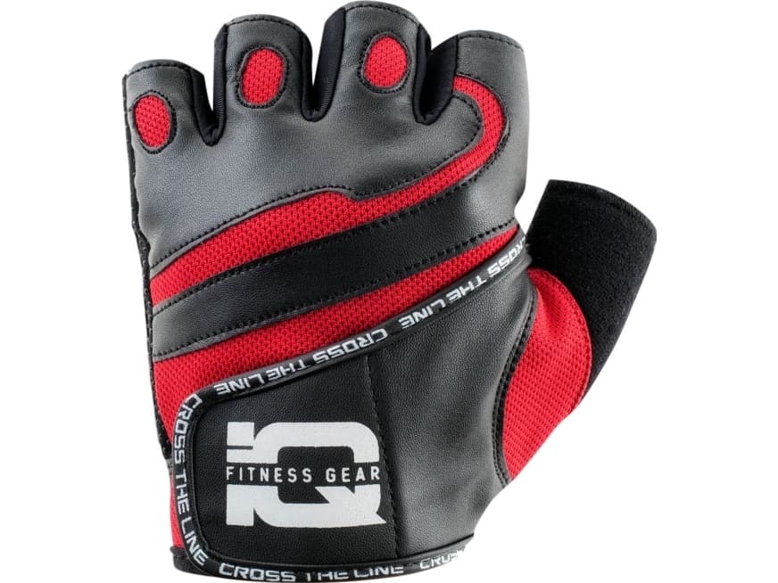 IQ BRIGHT BLACK/FIERY RED M
