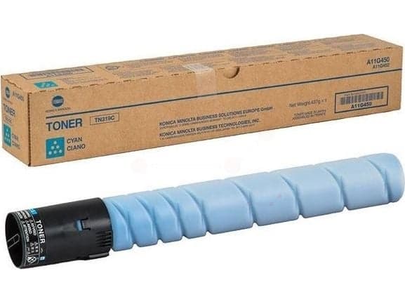 Konica Minolta TN-319C - syaani - alkuperäinen - tonerpatron - bizhub C360:een