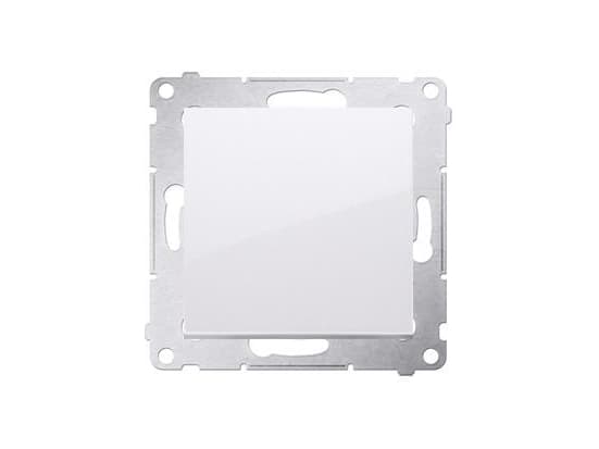 Kontakt-Simon DW1.01/11, Plast, Vit, IP20, IP44, 250 V, 10 A, 75 mm