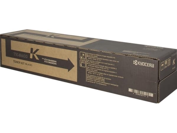 Kyocera TK 8600K - Svart - original - tonerpatron - for FS-C8600DN, C8600DN/KL3, C8650DN, C8650DN/KL3