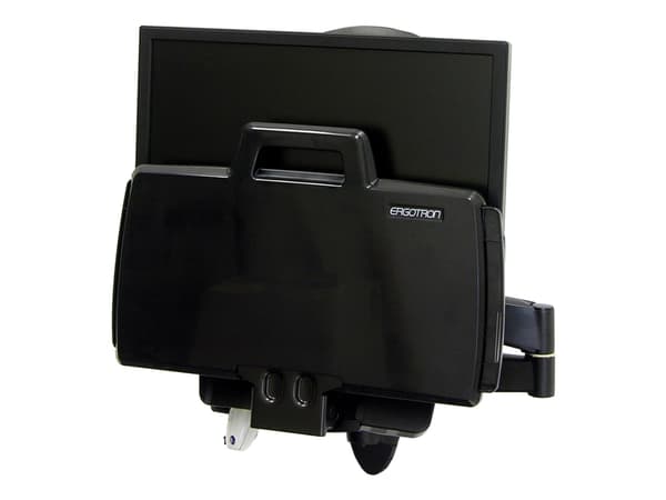 Ergotron 200 Series - Monteringssett (leddarm, tastaturbakke med venstre/høyre musbakke, strekkodeskannerholder) - for LCD-skjerm / PC-utstyr - stål