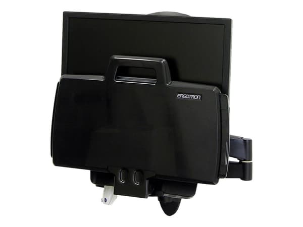 Ergotron 200 Series - Monteringssett (leddarm, tastaturbakke med venstre/høyre musbakke, strekkodeskannerholder) - for LCD-skjerm / PC-utstyr - stål