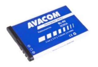 AVACOM BL-4U, Batteri, Nokia, 5530, CK300, E66, 5530, E75, 5730, Lithium-Ion (Li-Ion), 1120 mAh, 3,7 V