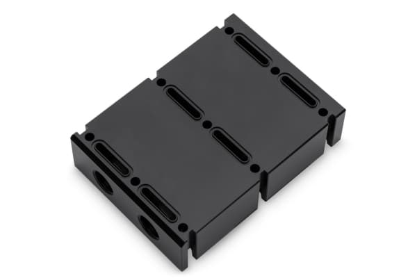 EK Water Blocks 3831109814017, Vannblokker-bro, Acetal, Polyoksymetylen (POM), Sort, 1/4", Hovedkort