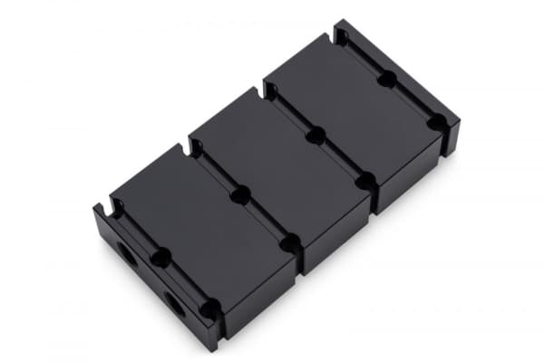 EK Water Blocks 3831109814031, Vannblokker-bro, Acetal, Polyoksymetylen (POM), Sort, 1/4", Hovedkort