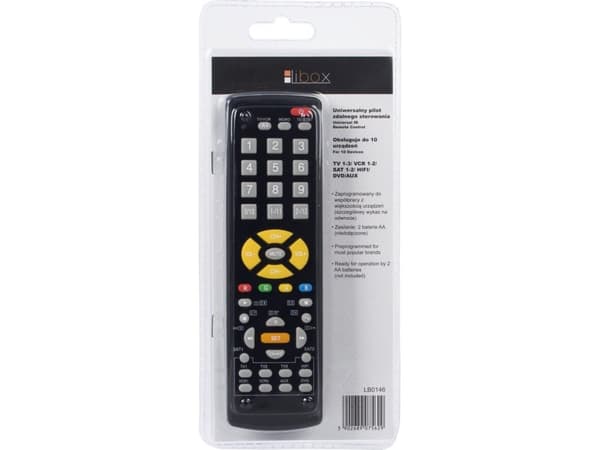 RTV Libox fjernkontroll Libox LB0146 universal fjernkontroll (TV-apparater)