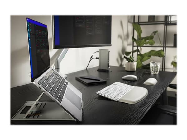 Kensington SmartFit One-Touch Single Monitor Arm - Monteringssett - justerbar arm - for Skjerm - aluminium, plastikk, stål - skjermstørrelse: 13"-32"