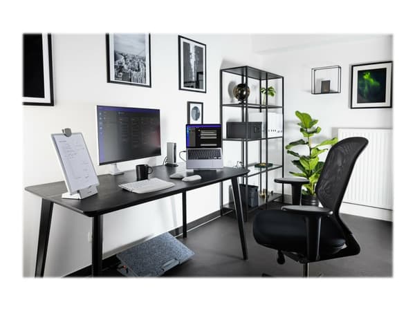 Kensington SmartFit One-Touch Single Monitor Arm - Monteringssett - justerbar arm - for Skjerm - aluminium, plastikk, stål - skjermstørrelse: 13"-32"