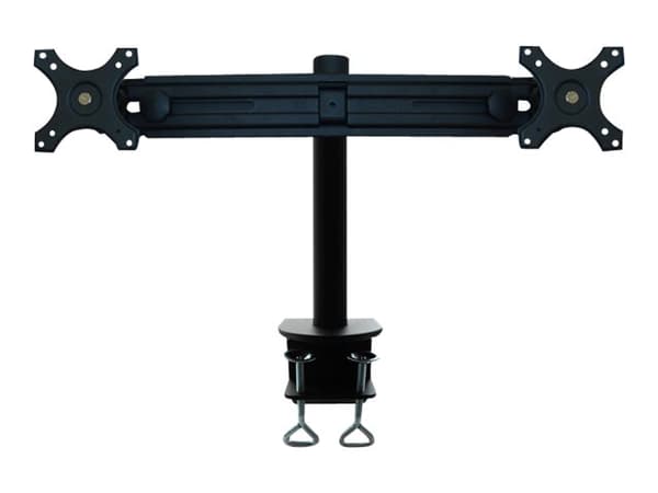 Neomounts FPMA-D700D - Monteringssett - full bevegelse - for 2 LCD-skjermer - svart - skjermstørrelse: 19"-30" - klemmemonterbar, skrivebordsmonterba