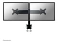Miniatyrbilde 5 av 5: Neomounts FPMA-D700D - Monteringssett - full bevegelse - for 2 LCD-skjermer - svart - skjermstørrelse: 19"-30" - klemmemonterbar, skrivebordsmonterba