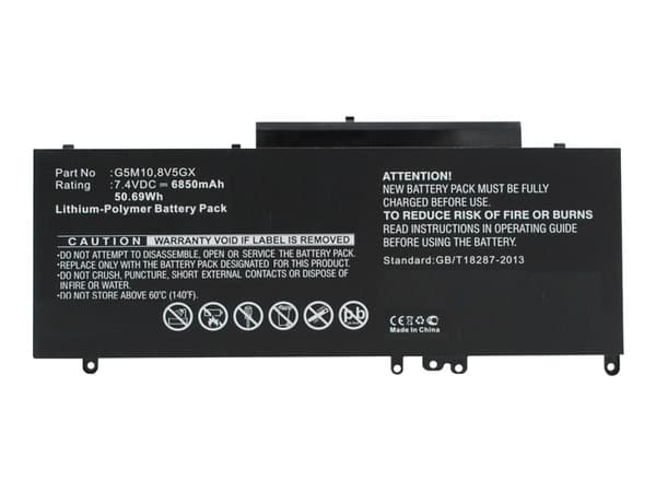 CoreParts - Akku tietokoneen akkuun - Litium-polymeeri - 6850 mAh - 50.7 Wh - lajittelu - Dell Latitude 3150, 3160, E5250:lle